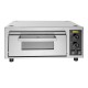 Buffalo 40,6 cm Firestone pizzaoven RVS – elektrische pizzaoven zilver