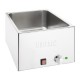 Buffalo bain marie RVS – natte warmte voor 1x GN 1/1 bak