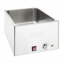 Buffalo bain marie RVS – natte warmte voor 1x GN 1/1 bak