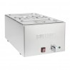 Buffalo bain marie RVS met GN trays – zilver, 21L