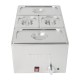 Buffalo bain marie RVS met GN trays – zilver, 21L