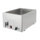 Buffalo Bain Marie met Tapkraan – RVS Zilver, Capaciteit 1x GN 1/1
