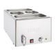 Buffalo Bain Marie met Tapkraan en Bakken - RVS, Zilver, 21L