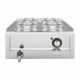 Buffalo 600 Serie 4-Pot Bain Marie RVS Zilver