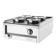 Buffalo 600 Serie 4-Pot Bain Marie RVS Zilver