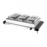 Caterlite Voedselverwarmer RVS - Elektrische Warmhoudplaat 400W