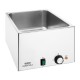 Nisbets Essentials Bain Marie RVS 21L - Voedsel Warmhouden GN 1/1
