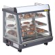 Buffalo Voor- en Achterdeur Verwarmde Vitrine 96L - Grijs