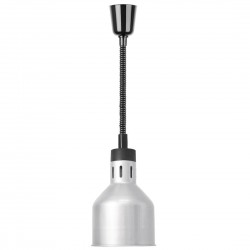 Buffalo verstelbare hittelamp zilverkleur - 250W