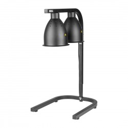Buffalo Infrarood Warmhoudlamp Mat Zwart – 500W Aluminium Warmtelamp