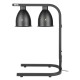 Buffalo Infrarood Warmhoudlamp Mat Zwart – 500W Aluminium Warmtelamp