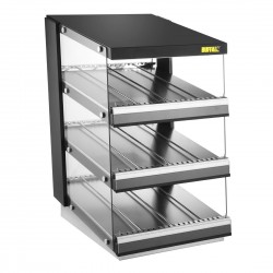 Buffalo Glooiend Kanaal Voedselverwarmer 3 Planken – Zwart