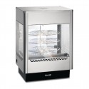 Lincat pizza warmhoudvitrine UM50 - RVS & gehard glas, Zilver