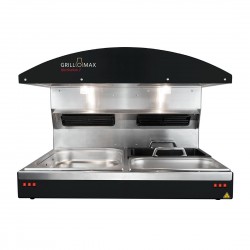 Verwarmingsstation 2x GN-container 2/3 Hotstation 3D 2000W - Grillomax