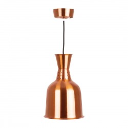 Buffalo hittelamp messing goud - warmhoudlamp voor voedsel (250W)