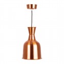 Buffalo hittelamp messing goud - warmhoudlamp voor voedsel (250W)