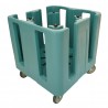 Cambro Compact Verstelbare Schotel Caddy Leiblauw