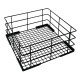 Vogue hoge glazenkorf 50cm zwart - vaatwaskorf draad