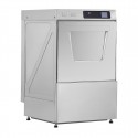 Buffalo Digitale Onderbouw Glazenspoelmachine met Afvoerpomp – 400 mm Mand, 3,3 kW