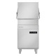Buffalo Digitale Doorvoervaatwasmachine met Afvoerpomp 9,7kW Drie Fasig – RVS Zilver