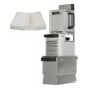 Buffalo olie filtratiemachine met 100 filters - RVS, Zilver