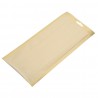 Vogue goudkleurige vacumeerzakken met reliëf 150x350mm (100 stuks)