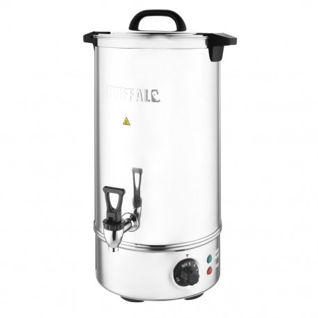 Buffalo Energiebesparende Waterkoker 10L - Handmatig Vullen, RVS & Kunststof, Zilver
