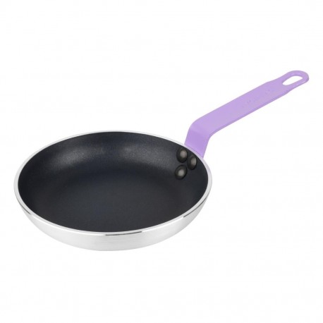 Hygiplas anti-aanbak koekenpan 200mm - paars, aluminium