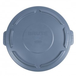 Rubbermaid BRUTE snap-on deksel grijs 121L – passend deksel voor afvalcontainer