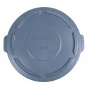 Rubbermaid BRUTE snap-on deksel grijs 121L – passend deksel voor afvalcontainer