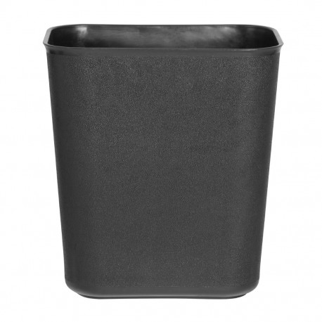 Bolero Hotel/Kantoor Prullenbak 8L Zwart – Polypropyleen