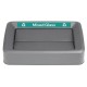 Jantex Slim Bin Label Gemengd Glas - Groen Afvalsticker