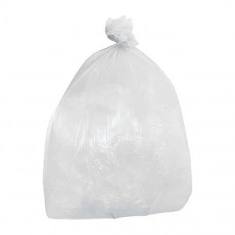 Jantex Lichtgewicht Vuilniszakken Transparant 80L – 5kg – 200 stuks