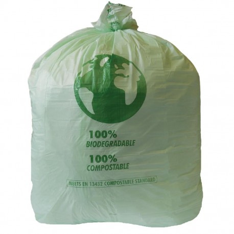 Jantex Composteerbare Vuilniszakken 90L Groen – 20 Stuks (PLA)