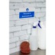 Vogue 'Hand Wash Only' Vinyl Sticker – Waarschuwingsbord Voedselveiligheid