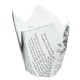 Chevler krantenprint frietpapier – bont frietzakje (1100 stuks)