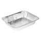 Folie 1/2 Gastronorm Afhaalcontainers – 100 stuks Zilver Aluminium