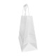 Fiesta Recyclable papieren afhaalzakken wit - medium - 250 stuks