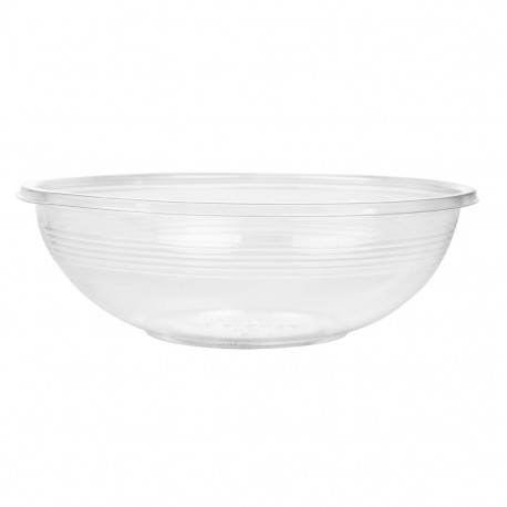Vegware 185-serie composteerbare saladebakken 710ml – helder PLA (300 stuks)