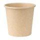 Fiesta Recyclebare Papieren Portiepotjes 80ml – Bruin (1000 stuks)