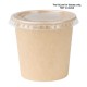 Fiesta Recyclebare Papieren Portiepotjes 80ml – Bruin (1000 stuks)
