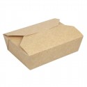 Colpac recyclebare kraft voedseldozen 1950ml – bruin kraftkarton (200 stuks)
