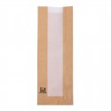 Fiesta Composteerbare Baguettezakken met Glasine Venster 300x100x60mm (1000 stuks)