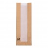 Fiesta Composteerbare Baguettezakken met Glasine Venster 300x100x60mm (1000 stuks)