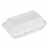 Fiesta Composteerbare Bagasse Voedselcontainers 400x335mm (200 stuks) - Wit