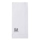 Fiesta Recyclebare Papieren Afhaalzakken met Folievoering – 250x100x45mm (500 stuks)