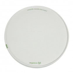 Vegware 185-serie composteerbare deksels wit – 300 stuks