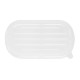 Fiesta Recyclebare PET Deksels voor Ovale Bagasse Containers – 100 stuks