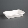 Fiesta Compostable composteerbare voedselbakjes 455ml – Bagasse, Wit (50 stuks)