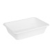 Fiesta Composteerbare Bagasse Afhaalbakjes Wit 650ml - Voordeelverpakking 100 stuks